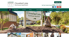 Desktop Screenshot of cloverleaflake-online.com